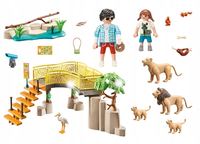 Lwy na wybiegu Playmobil Family Fun zestaw 58 elementów