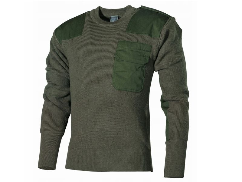 Wierna Replika swetra Bundeswehr (Bw) oliwkowy 52 CM zdjęcie 1