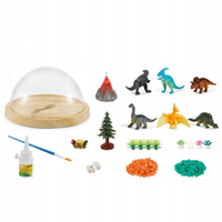 Lampka Nocna Dinozaur Zestaw Kreatywny Terrarium Diy Prezent Dla Chłopca