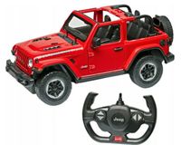 Samochód Zdalnie Sterowany Jeep Wrangler Rubicon Rastar R/C Auto na Pilota