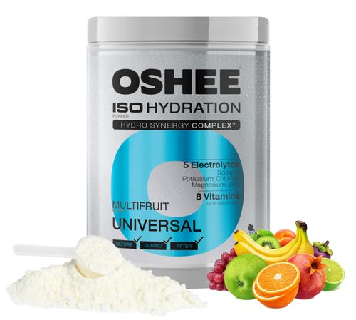 OSHEE ISO Hydration Izotonik w proszku Multifruit 550 g na Arena.pl