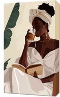 Obraz 40x70cm Chwila z Książką