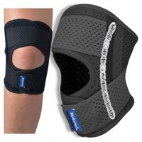 Stabilizator Kolana Orteza Opaska na Kolano Rzepki Stawu Kolanowego Sztywny