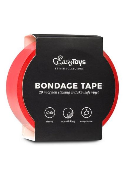 Wiązania-Red Bondage Tape 20 M zdjęcie 1