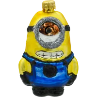 Bombka choinkowa szklana: Żółty stworek: duży