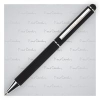 Długopis metalowy touch pen, soft touch PIERRE CARDIN Claudie Czarny