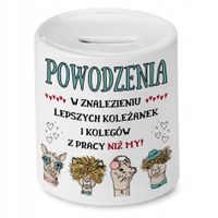 Skarbonka Na Pożegnanie Z Pracy Na Prezent Z Nadrukiem Ze Zdjęciem