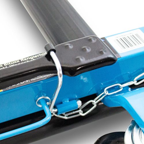 Wózek manewrowy hydrauliczny pod koła 4 sztuki niebieski na Arena.pl