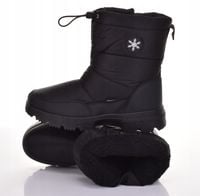 WYSOKIE ŚNIEGOWCE MĘSKIE KLASYCZNE OCIEPLANE BUTY ZIMOWE SOLIDNE