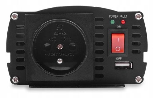 PRZETWORNICA VOLT 12/24V 230V 300/600W TIR + USB na Arena.pl