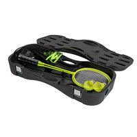 Zestaw 2w1 do badmintona i tenisa VirtuFit – siatka, rakiety, walizka