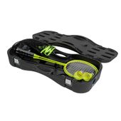 Zestaw 2w1 do badmintona i tenisa VirtuFit – siatka, rakiety, walizka