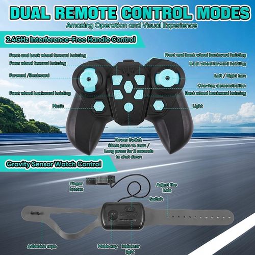 SAMOCHÓD ZDALNIE STEROWANY GESTAMI 2 PILOTY samochód PŁYWAJĄCY kaskaderski na Arena.pl