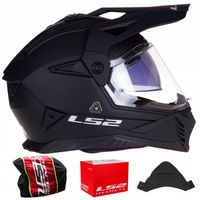 Kask Motocyklowy LS2 MX702 PIONEER II czarny mat ATV QUAD CROSS ENDURO