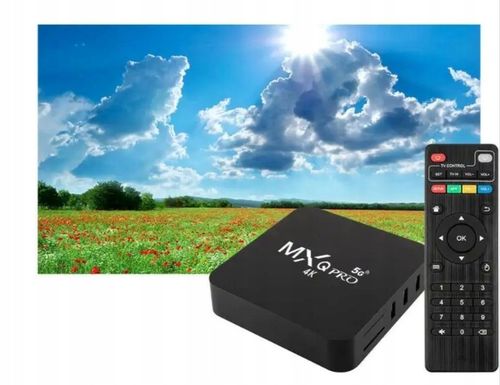DEKODER ANDROID 7.1 SMART TV BOX 8GB MXQ PRO 4K ODTWARZACZ na Arena.pl