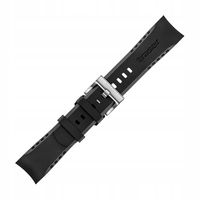 Pasek do zegarka - Traser TS-109385 czarny 22mm