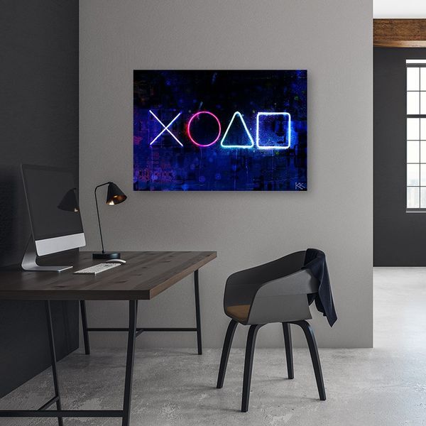 Emaga Obraz na płótnie, Przyciski do kontrolera - 120x80 zdjęcie 2