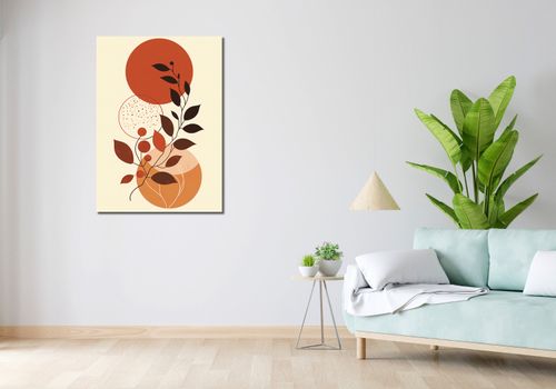 Obrazy do salonu boho nowoczesny 70x100cm Odcień Palet na Arena.pl