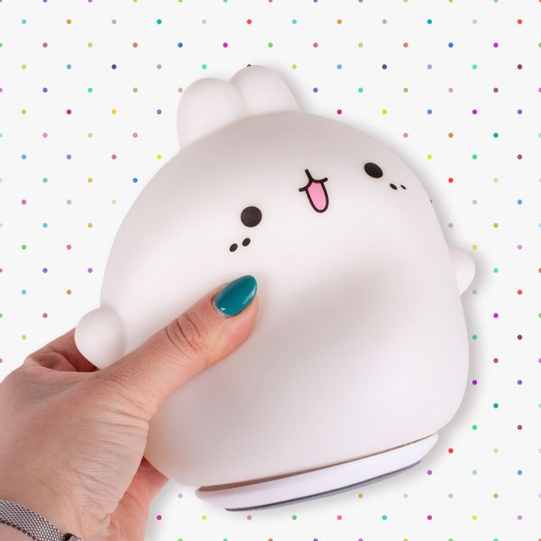 Lampka Nocna LED dla Dzieci Króliczek RGB + Pilot zdjęcie 3