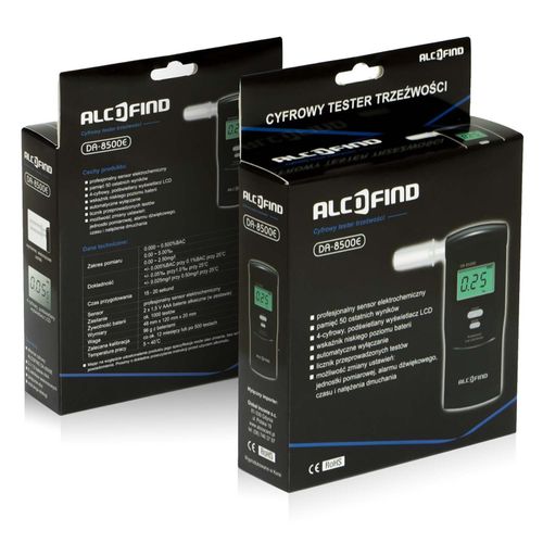 Alkomat elektrochemiczny DA 8500E + ustniki na Arena.pl