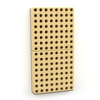 MASTERKIDZ Panel Ścienny Tablica Naukowa Kreatywna STEM 40x20 cm Bez Panelu Montażowego