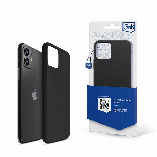 Silikonowe etui na Apple iPhone 11 - 3mk Silicone Case zdjęcie 1