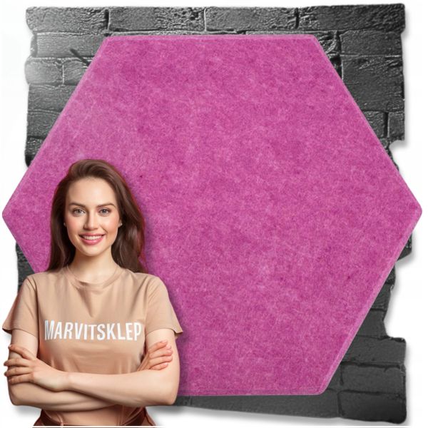 Panele Ścienne Filcowe 3D Heksagon Zagłówek Samoprzylepne Akustyczne Soft zdjęcie 1