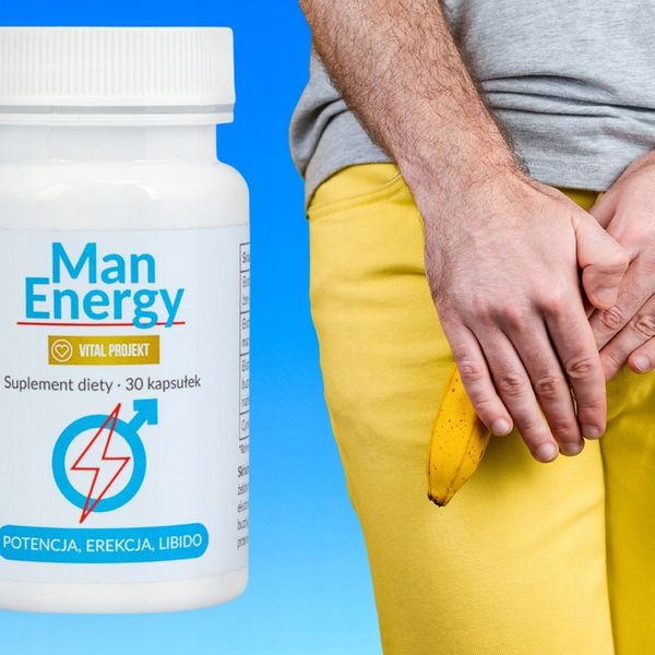 MAN ENERGY TABLETKI NA POTENCJĘ EREKCJĘ LIBIDO POZIOM TESTOSTERONU WZWÓD zdjęcie 5