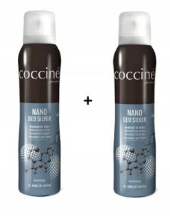 2X COCCINE NANO DEO SILVER DEZODORANT 150ml zdjęcie 1