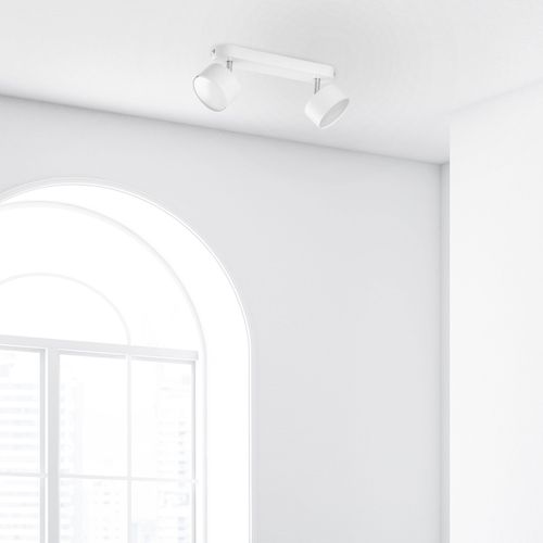 CLARK WHITE LAMPA SUFITOWA 2 PŁ na Arena.pl