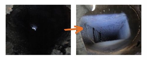 ŚRODEK DO CZYSZCZENIA KOMINA PIECA PROSZEK DO USUWANIA SADZY SMOŁY TAJFUN na Arena.pl