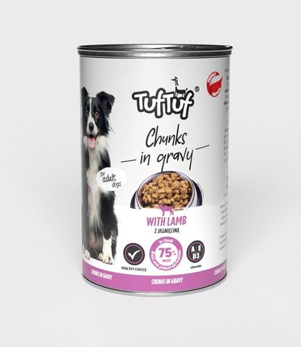 MOKRA KARMA DLA PSA 75% MIĘSA MIX 24x415g. 9,96 kg KAWAŁKI TUF TUF na Arena.pl