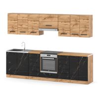 Kuchnia Modułowa Nowoczesna Blat Piekarnik 2.8m Wotan Wotan San Sebastian