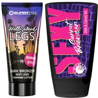 Supertan California Hollywood Legs + Wild Tan Sexy Carrot Gratis
