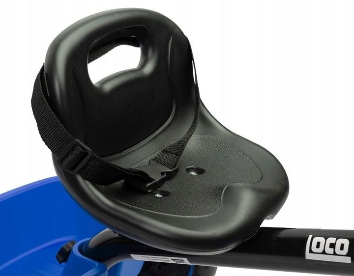 ROWEREK 3-KOŁOWY LOCO BLUE zdjęcie 3