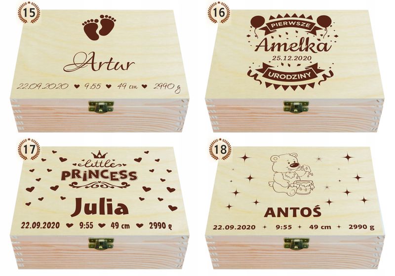 PUDEŁKO WSPOMNIEŃ PREZENT CHRZEST ROCZEK METRYCZKA zdjęcie 7