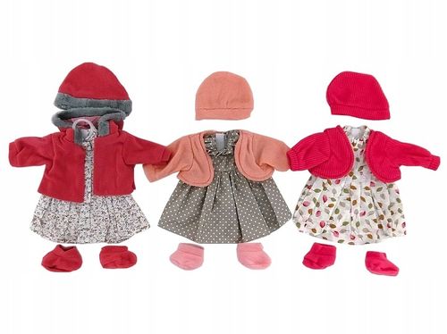 różowe BABY ubranko BORN dla lalki BOBAS sukienka PAJACYK czapka BUCIKI 403 na Arena.pl