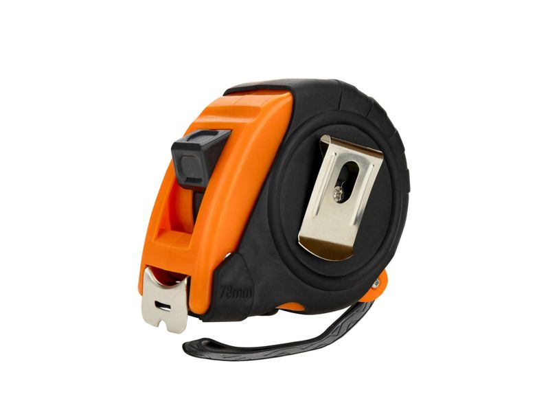 Miara zwijana taśma z blokadą miarka metrówka 5m zdjęcie 9