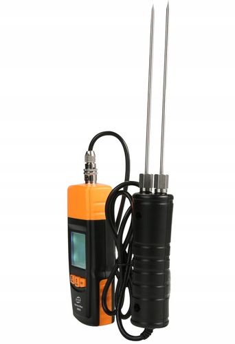 Wilgotnościomierz Miernik Wilgotności do Drewna + Sonda 147cm, Dokładny na Arena.pl