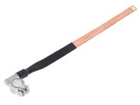 Przewód płaski 400 mm z klemą FI 25, otwór M10, MINUS