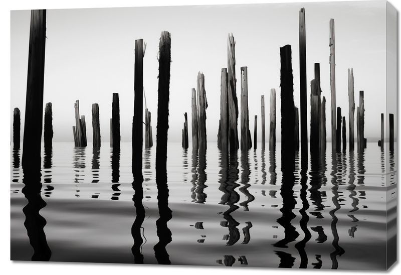 Obraz 100x70cm Refleksje Nad Wodą zdjęcie 1