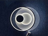 ZYRANDOL SYPIALNIA LAMPA SUFITOWA PLAFON LED OKRĄGŁY ŚCIEMNIALNA PILOT 37W
