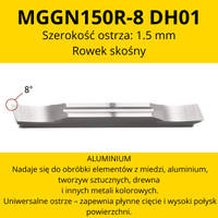 Płytka MGGN Rozmiar: MGGN150R-8 DH01