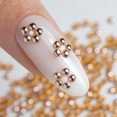 ShinePins gładkie ćwieki ozdoby do paznokci mini NTN Premium Nr 9 5g