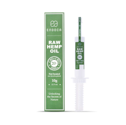 Pasta konopna RAW 20% 2000mg CBD+CBDa 10g - ENDOCA na Arena.pl