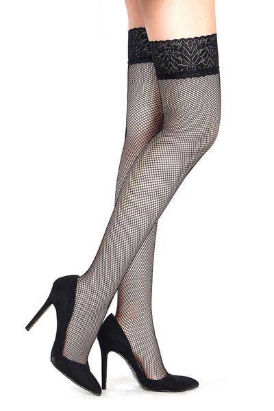 Black Fishnet Stockings zdjęcie 4