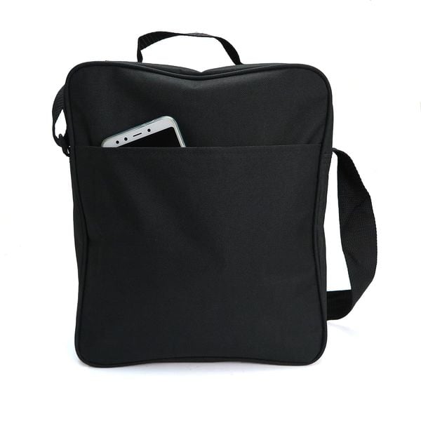 torba męska z nylonu marki vimax - czarna zdjęcie 4