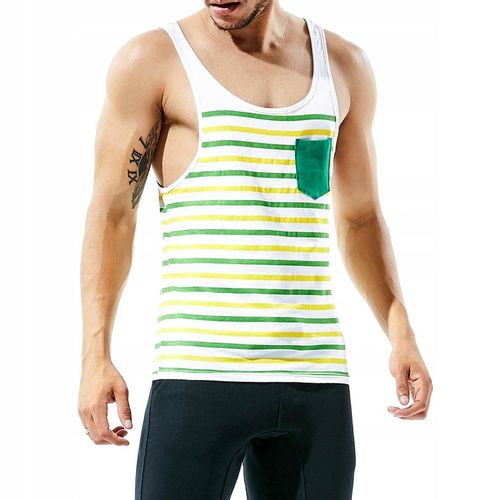 MODNA KOSZULKA NA RAMIĄCZKACH NA PLAŻĘ PASKI - XL na Arena.pl