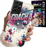 ETUI DO SAMSUNG GALAXY S21 Ultra - SIATKÓWKA COACH SIATKA OBUDOWA, PLECKI