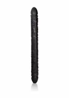 calexotics veined double dong 18 inch - podwojny model anatomiczny 45 cm,